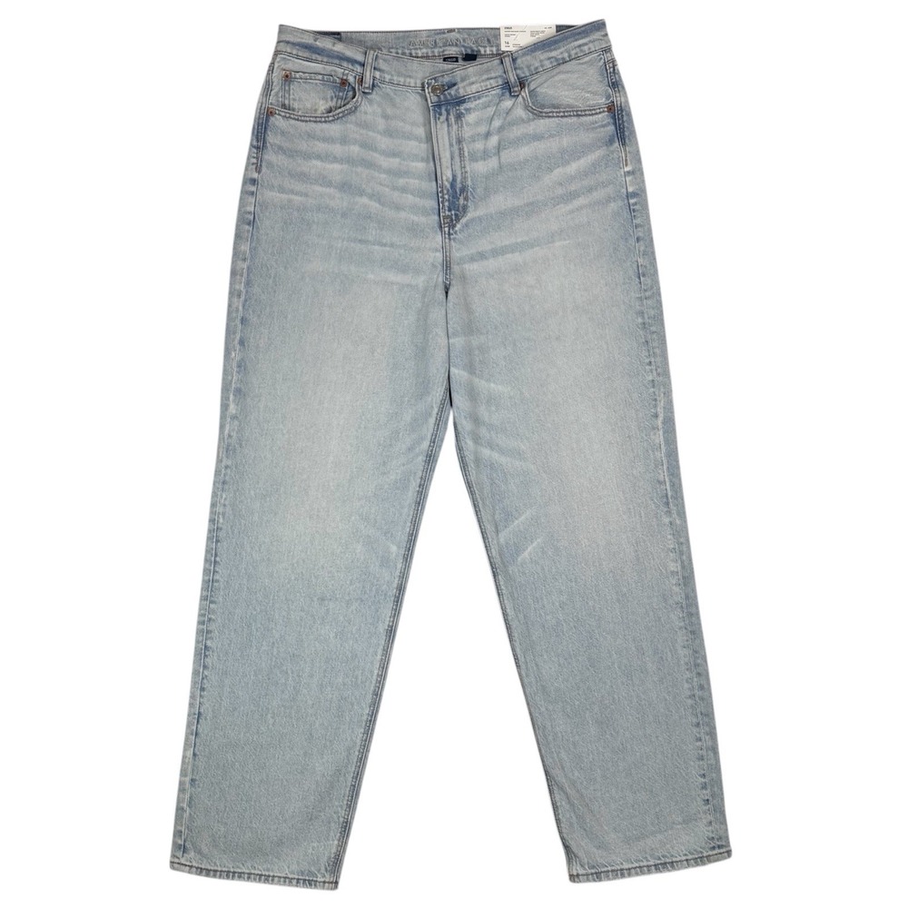 American Eagle Outfitters Light Wash Straight Leg Jeans